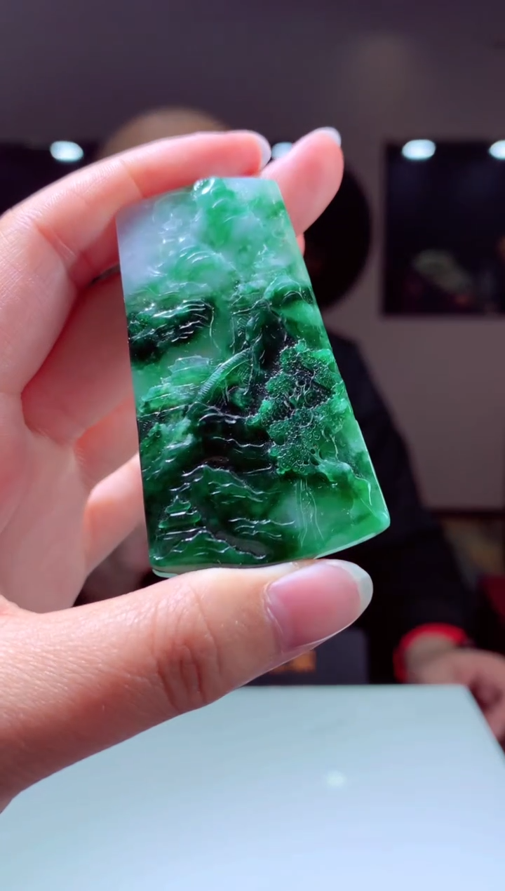 【闪购商品】定制翡翠未镶嵌天然A货翡翠（拍一发一）