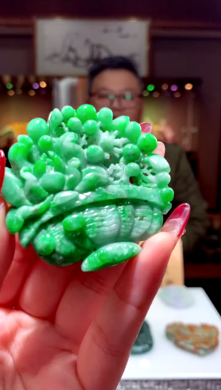 【闪购商品】定制翡翠未镶嵌天然A货翡翠（拍一发一）