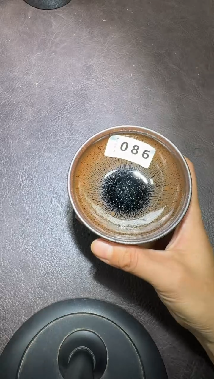 茶盏建窑建盏主人杯086