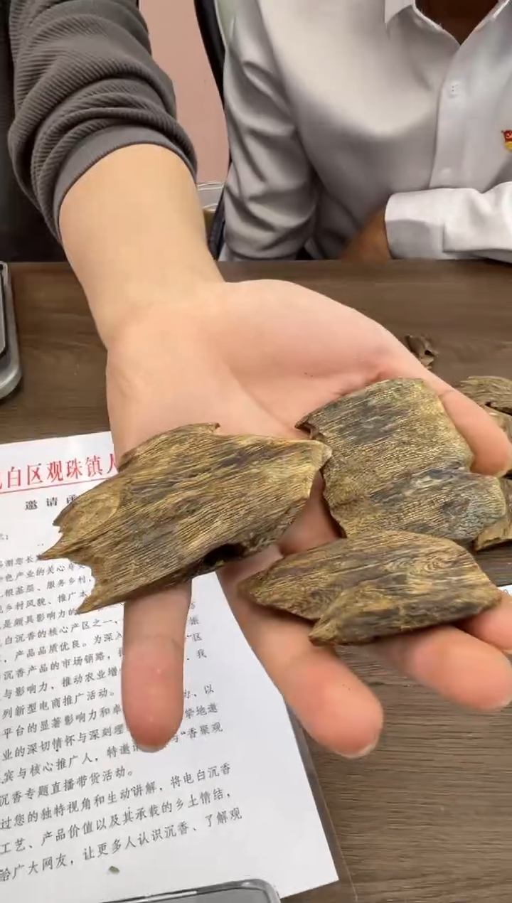 沉香沉香碎屑奇楠原材料50克多样性发一