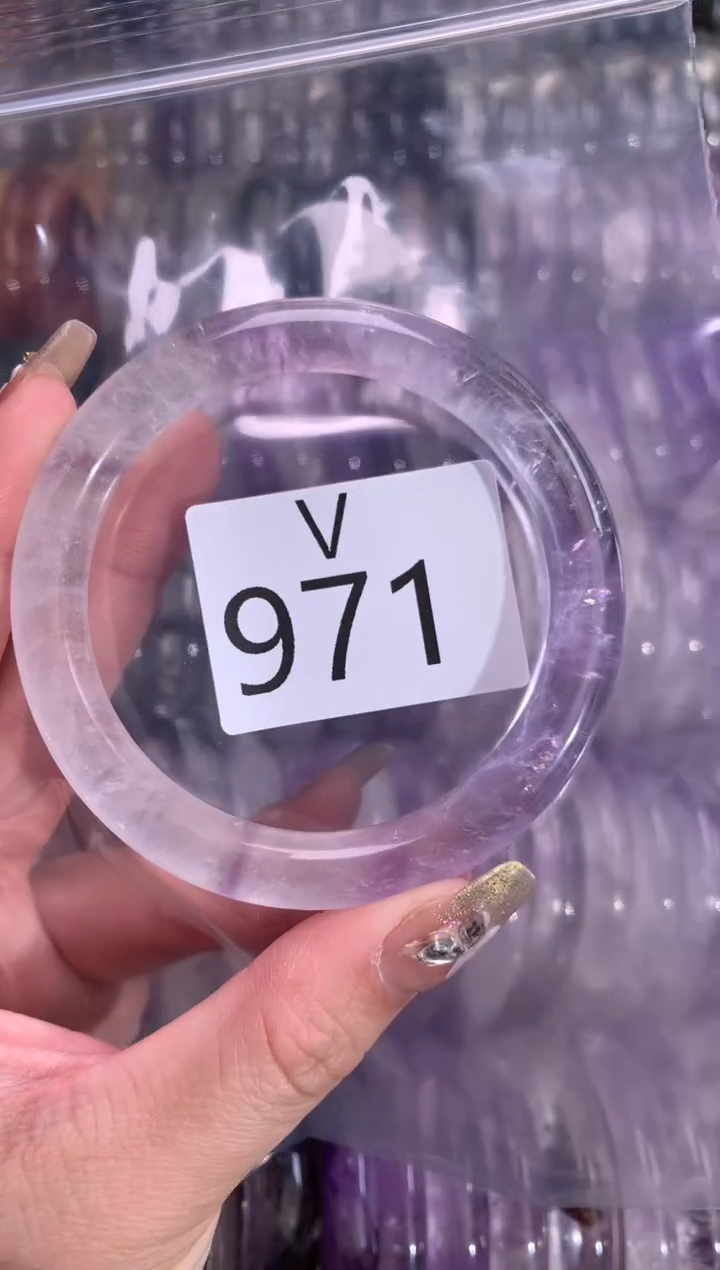 【闪购商品】水晶水晶手镯未镶嵌971-56