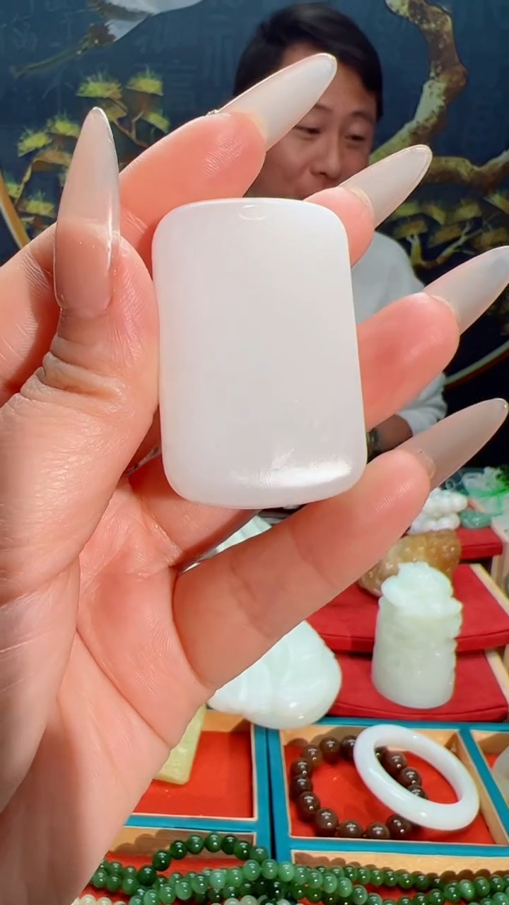 【闪购商品】和田玉吊坠未镶嵌1