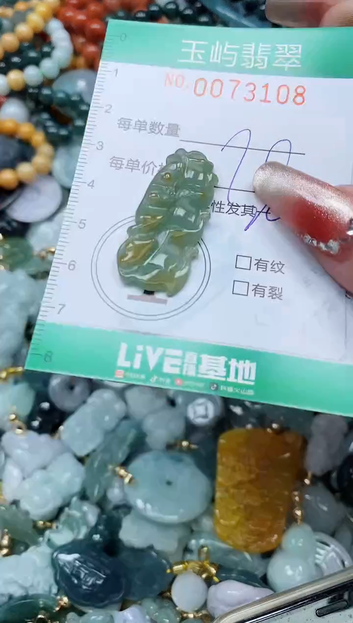 【闪购商品】翡翠颈饰未镶嵌闪购0073108