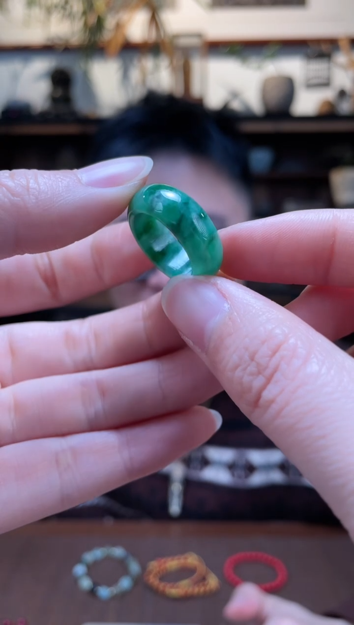 【闪购商品】翡翠戒指未镶嵌12#翡翠指环YD