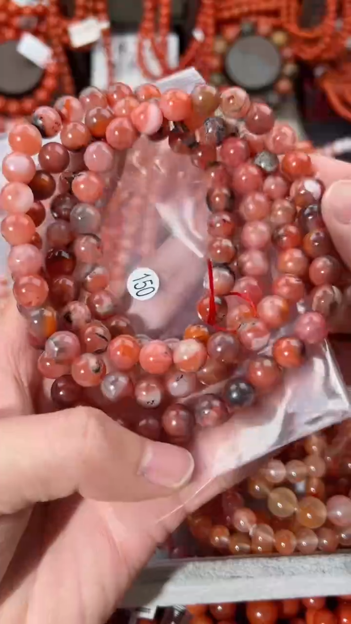 【闪购商品】南红玛瑙手串未镶嵌9+