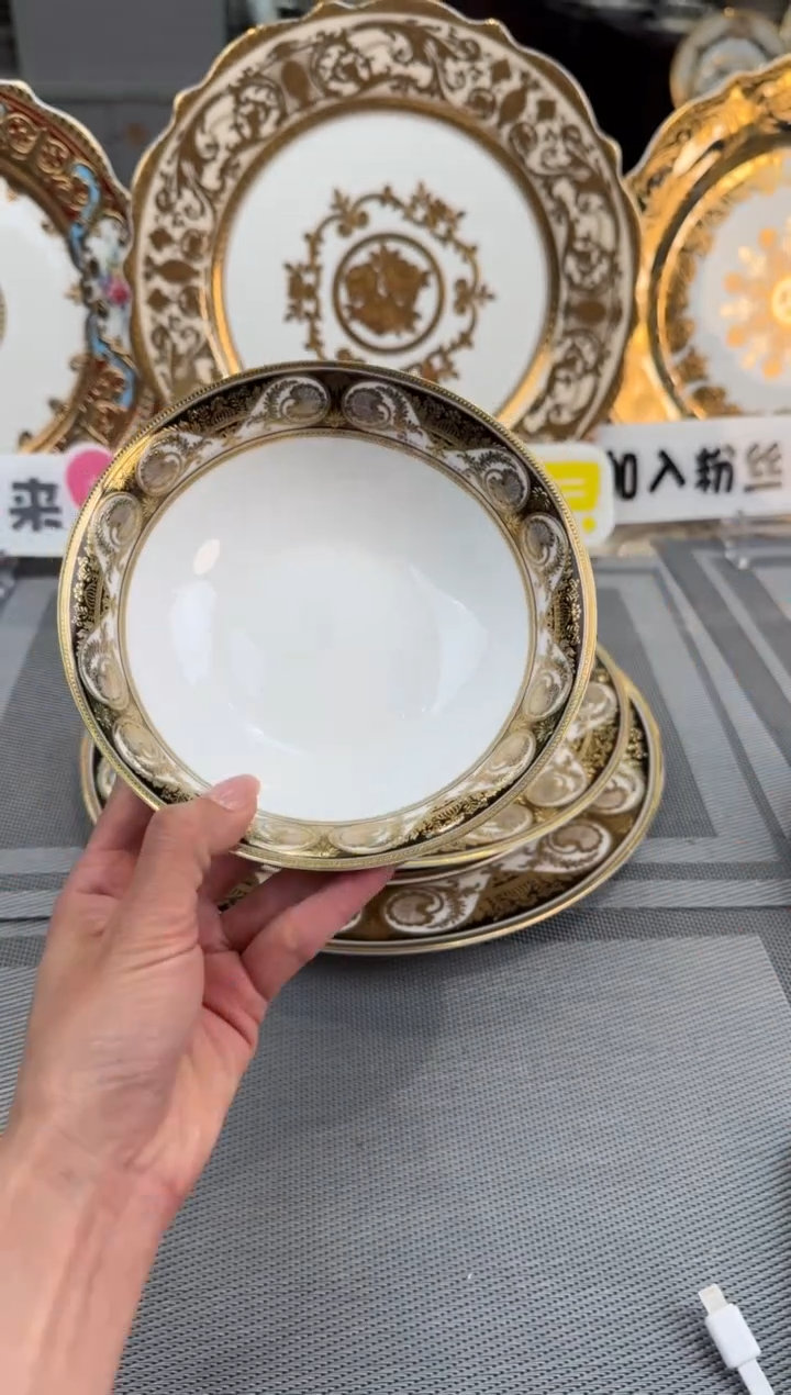 【闪购商品】瓷片6英寸水果碗福利款 2个