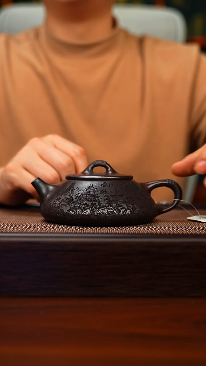 茶壶紫砂原矿紫砂手工茶壶