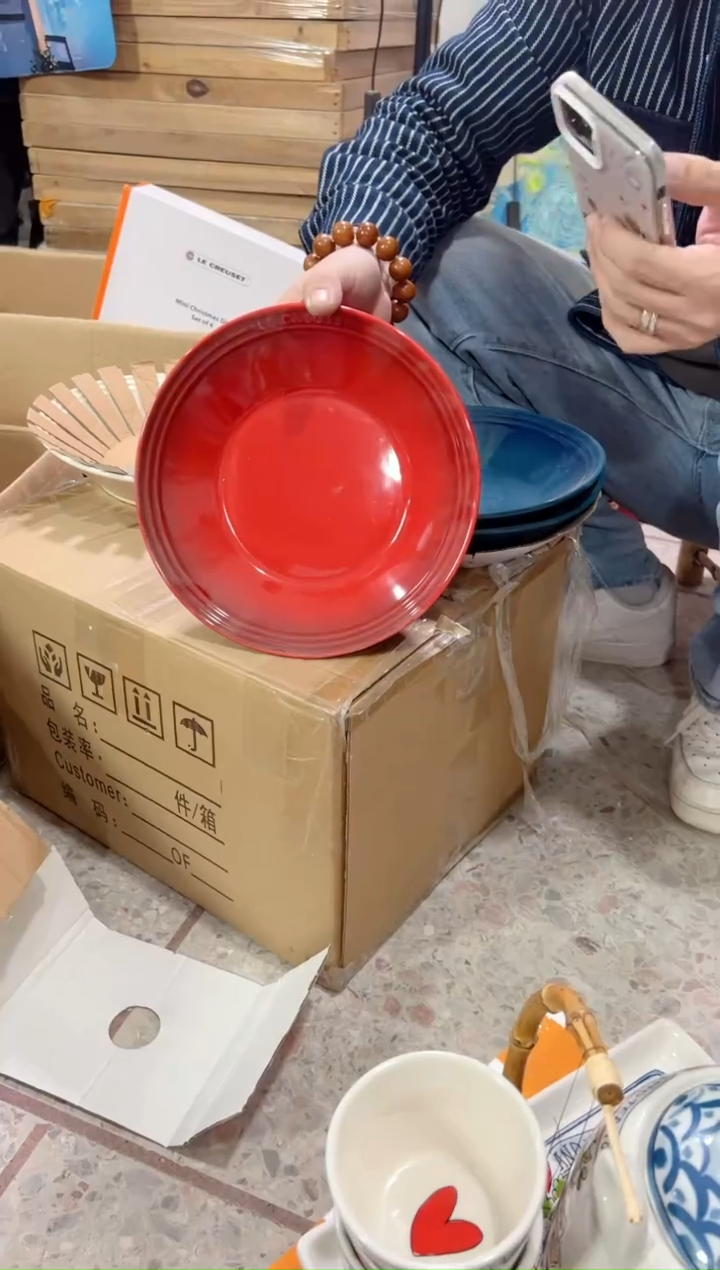 【闪购商品】碟9英寸大斗笠-*------红色