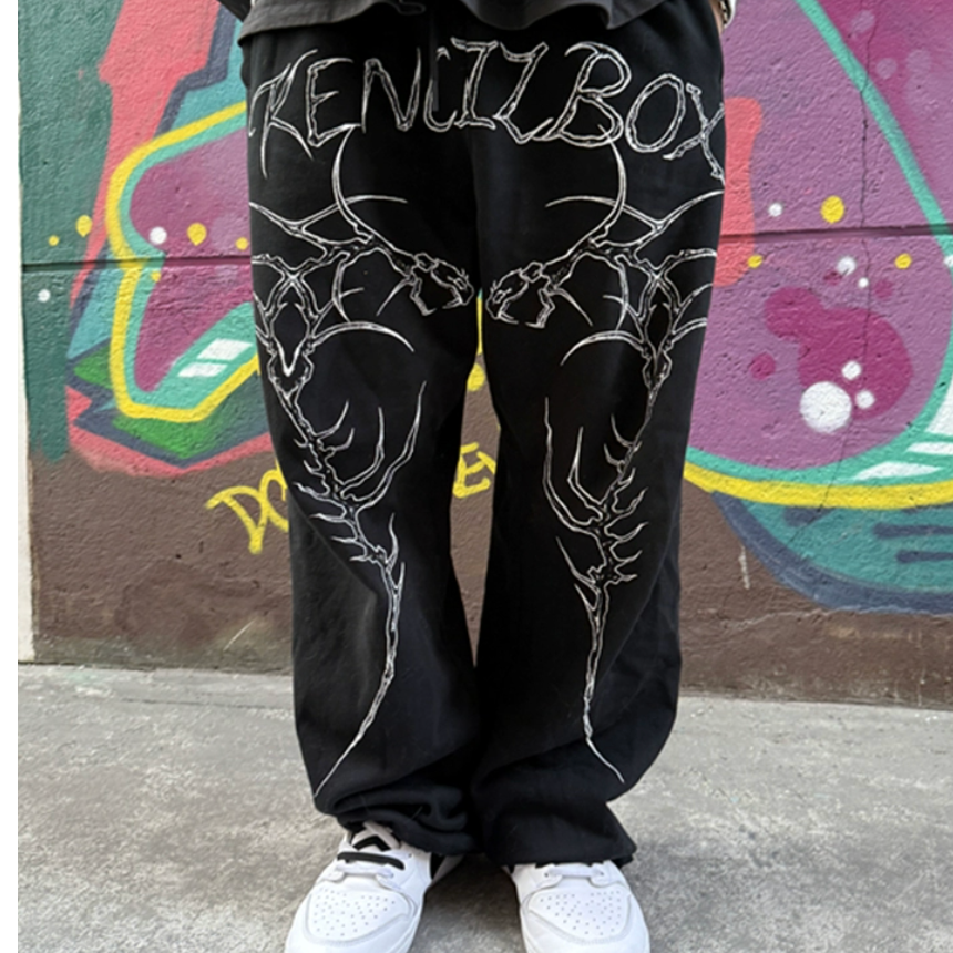 【蛇骨卫裤】KencilBox宽松街舞爵士跳舞裤子原创潮流男女款