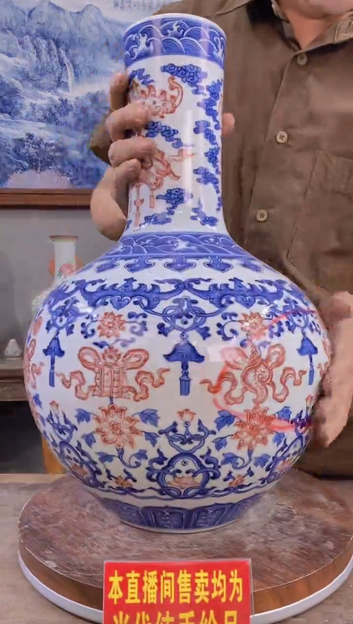 吴义松陶瓷联盟手绘陶瓷编码：995