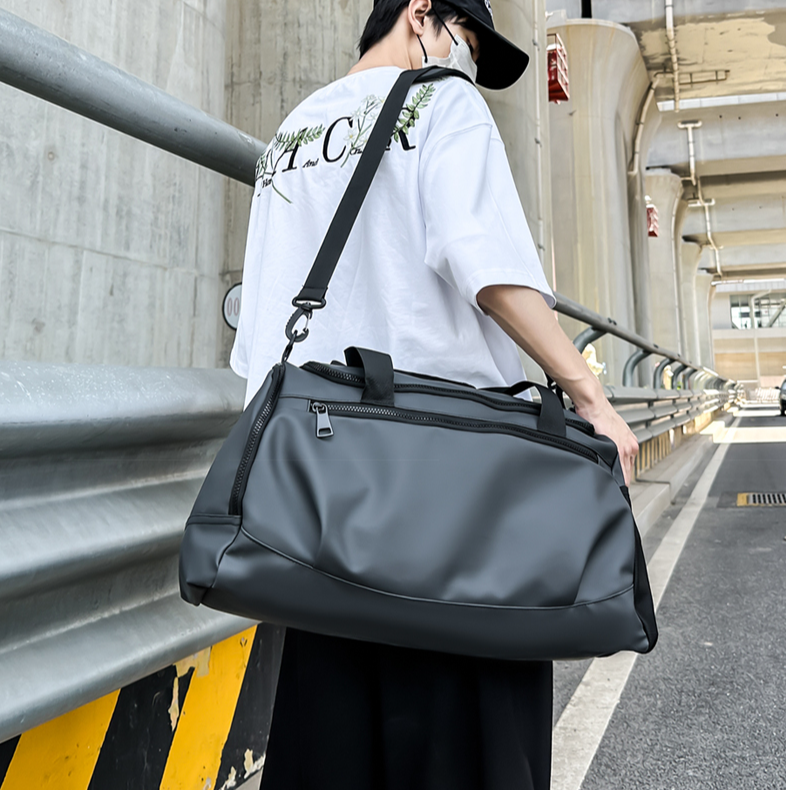 SCC旅行包男士背包放衣服大容量行李包男款健身防水运动手提包