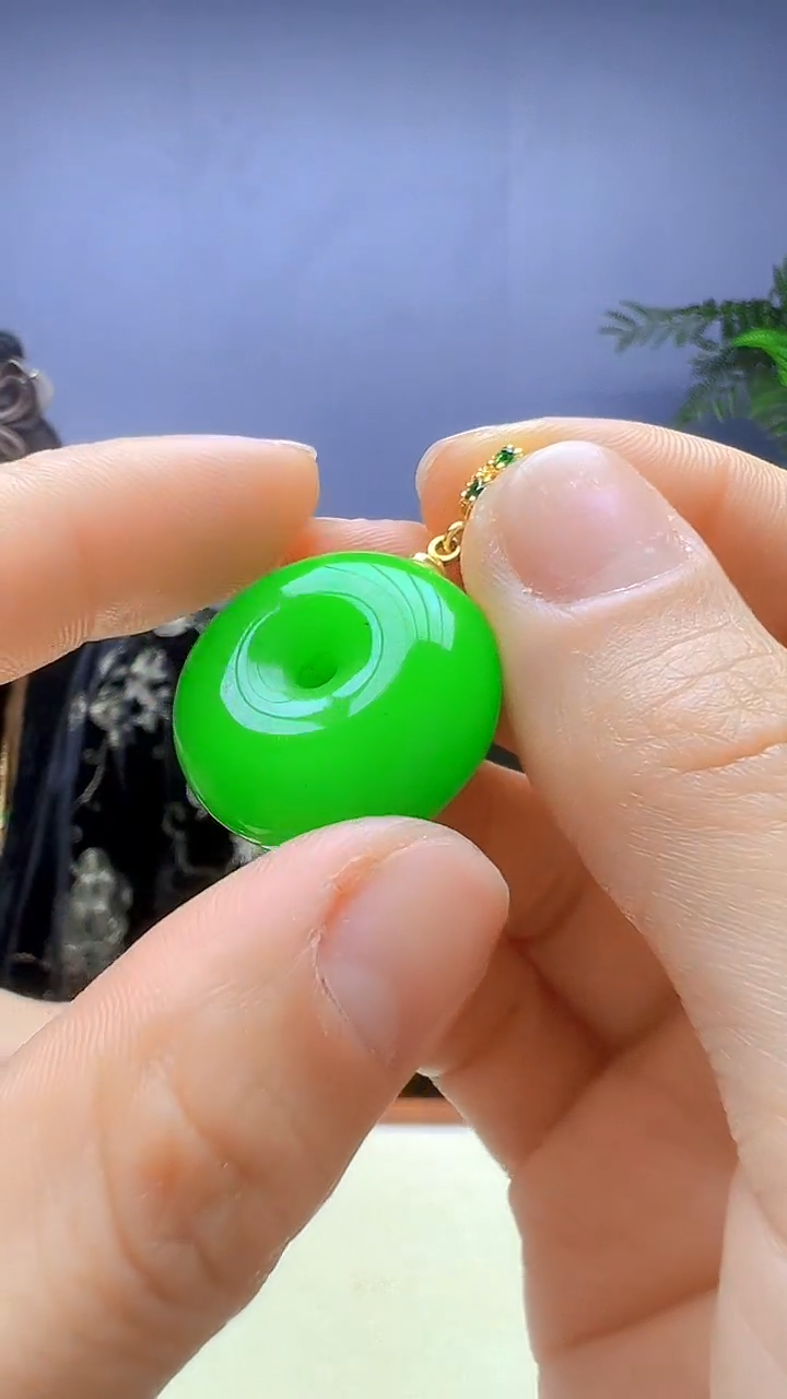 【闪购商品】翡翠颈饰14K金镶嵌 颈饰