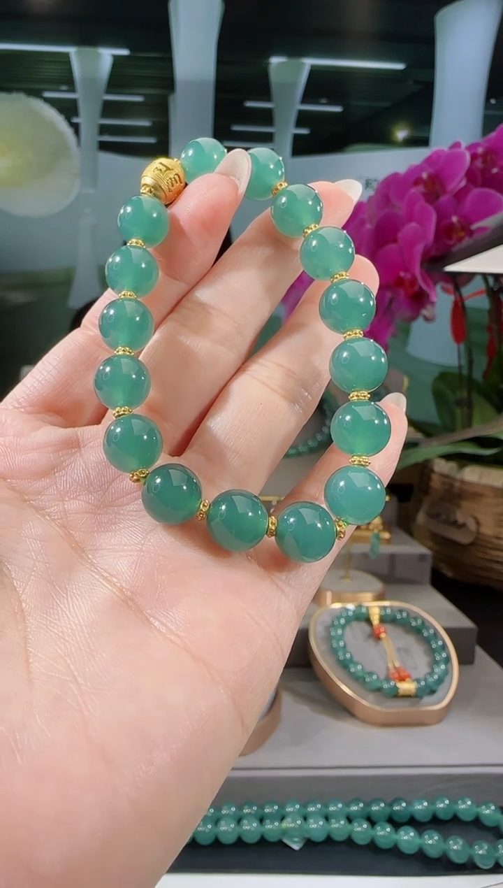 【闪购商品】翡翠手链未镶嵌手串