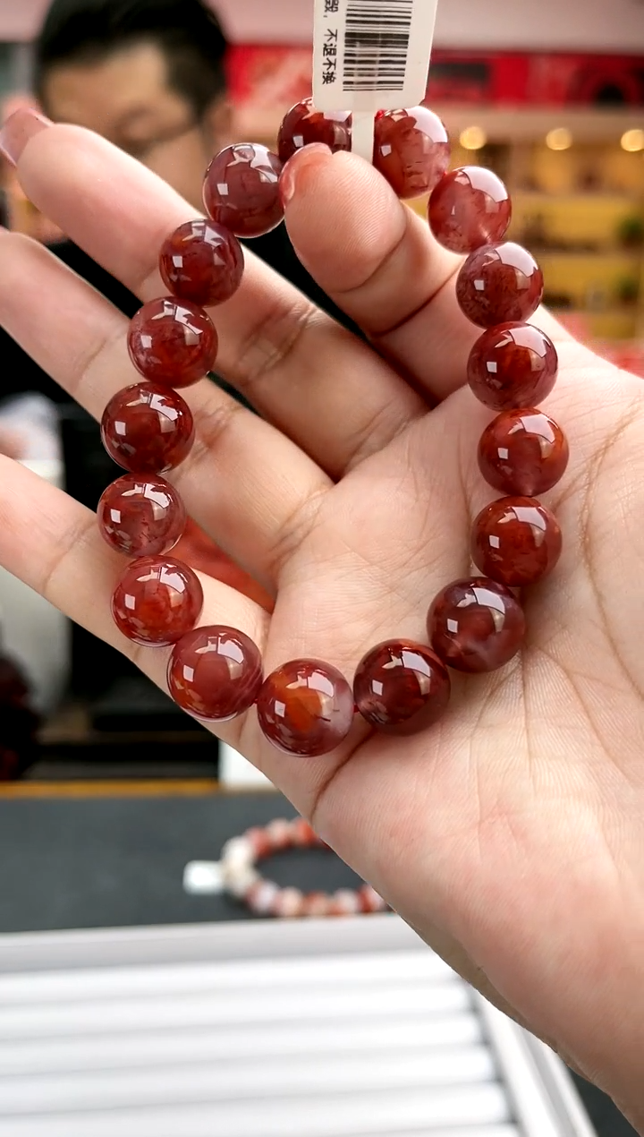 【闪购商品】南红玛瑙卡12南红单圈未镶嵌一件18