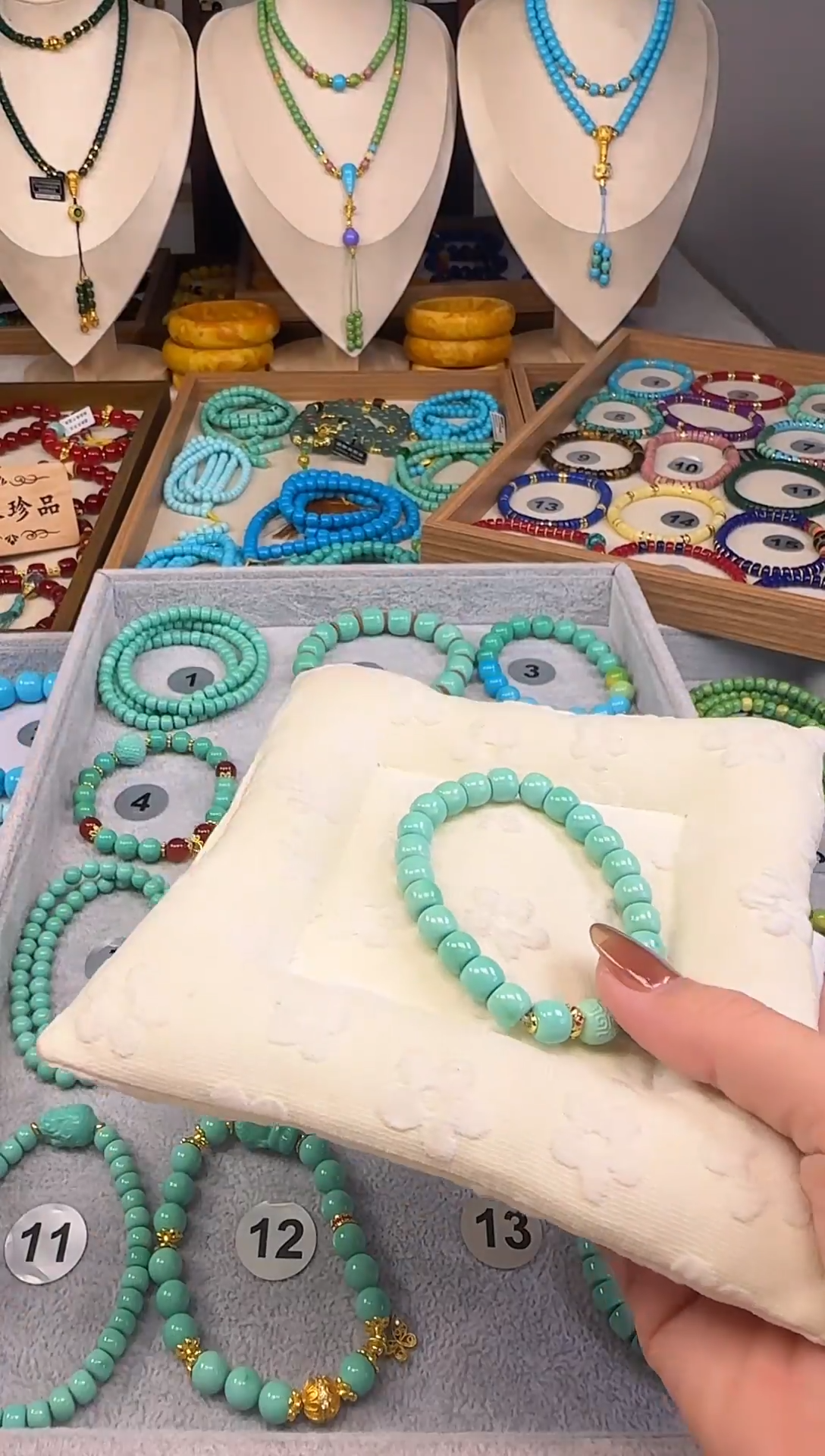 大漆工艺品手串/手链汀禾珍品——60