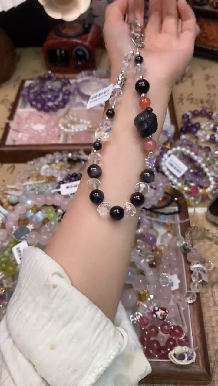 挂件黑曜岩未镶嵌425