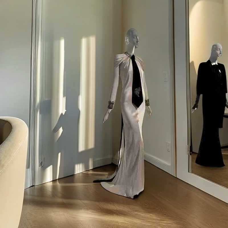 【A75】休闲双面羊绒长裤秋冬新款设计师款