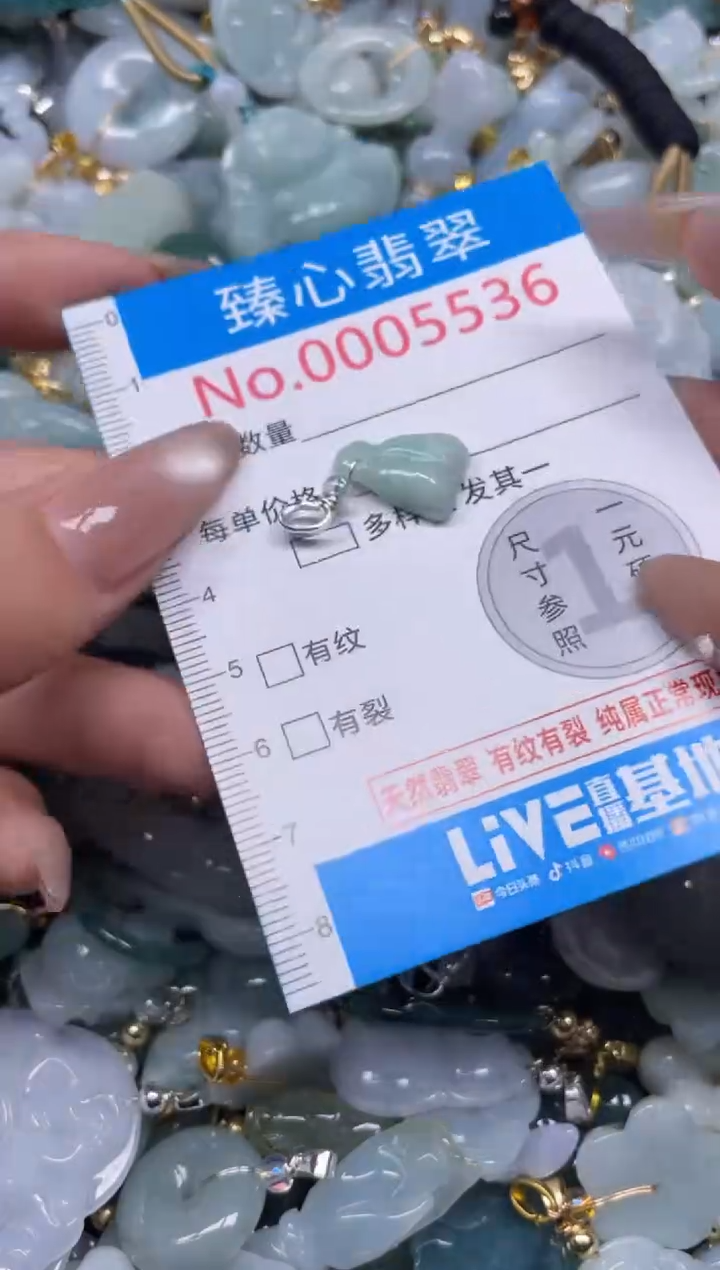 颈饰未镶嵌翡翠5536