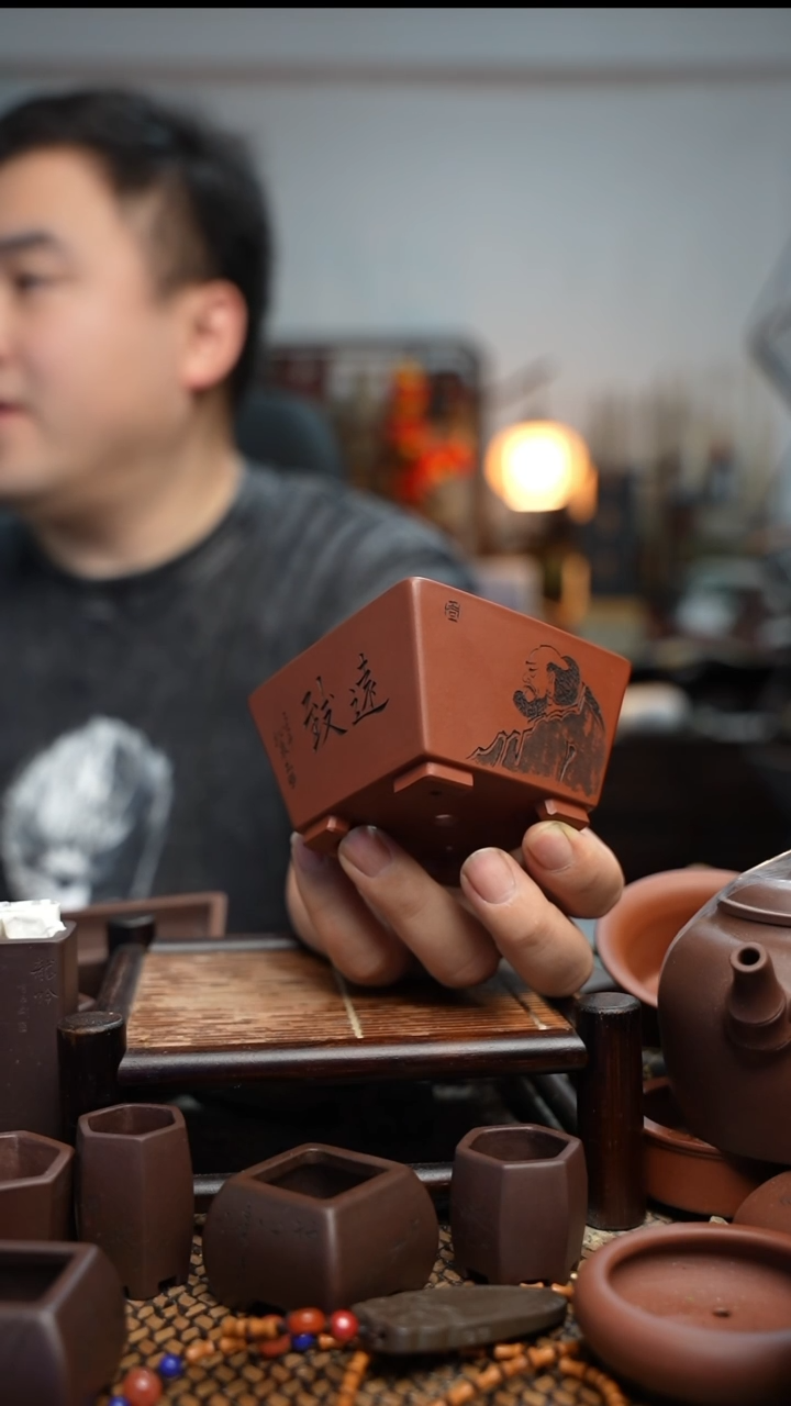 紫砂花盆長木軒精品紫砂