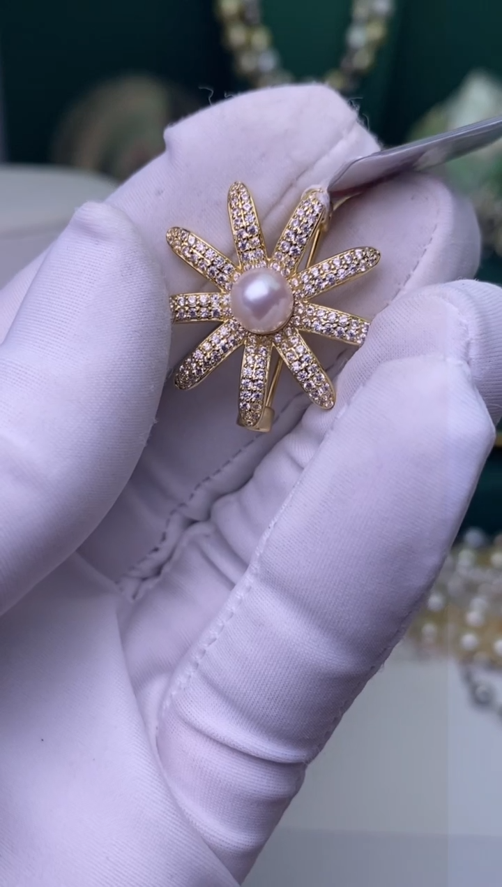 【闪购商品】海水珍珠胸饰未镶嵌1