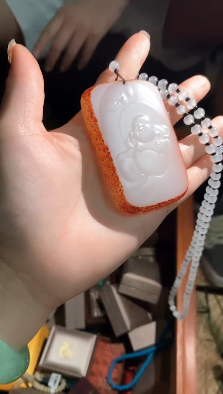 和田玉（子料）未镶嵌颈饰永玉阁精品专属摆件