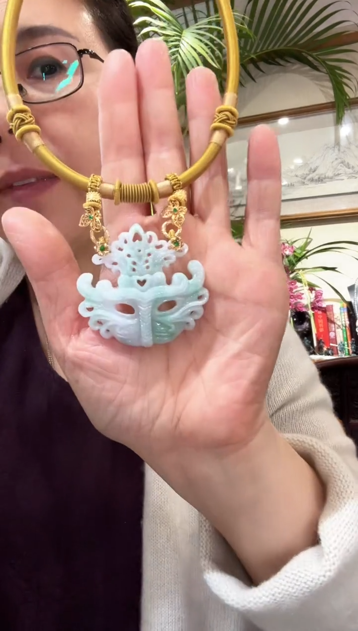 【闪购商品】翡翠颈饰未镶嵌国风