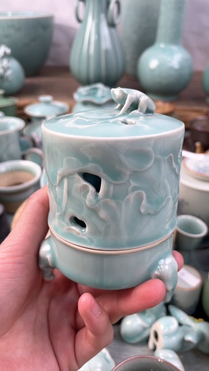 【闪购商品】特价福利 微瑕 慧仙青瓷