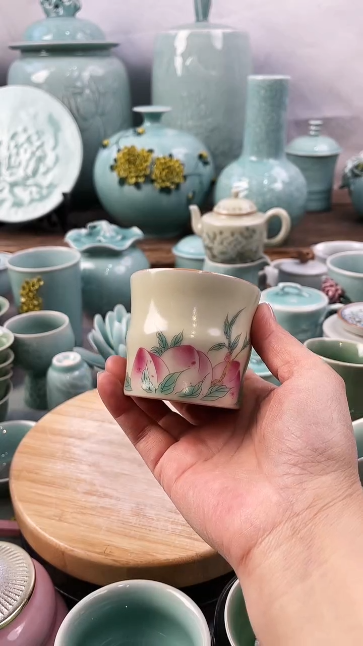 【闪购商品】特价 微瑕 慧仙青瓷
