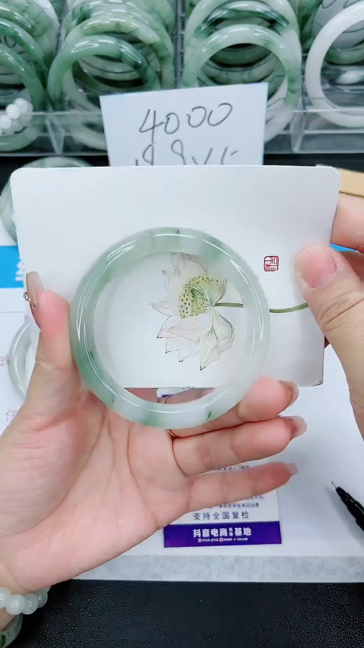 【闪购商品】石英质玉手镯未镶嵌59号/56-57圈