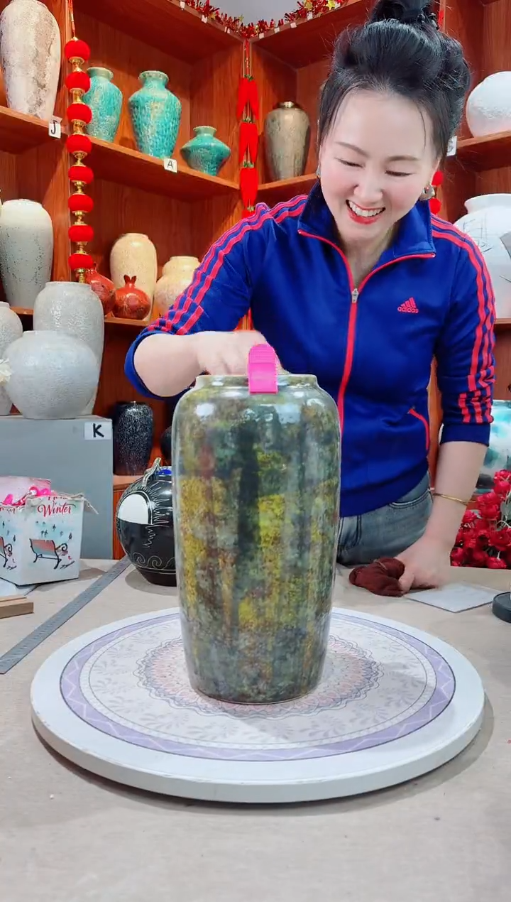 【闪购商品】瓶陶瓷花瓶 无花 微瑕a315  