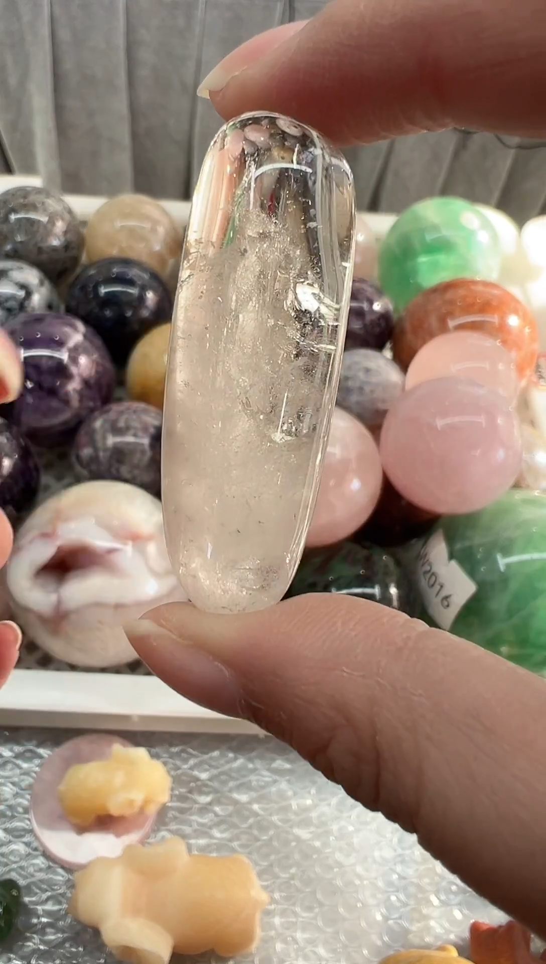 未镶嵌珠宝半成品水晶S288 微瑕