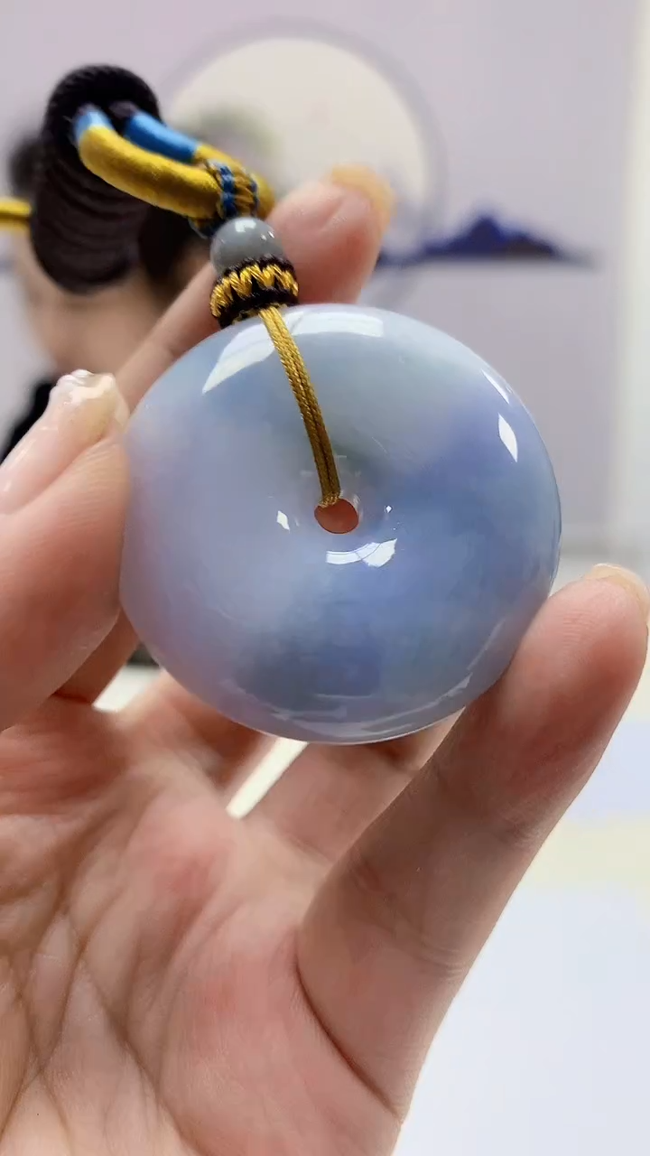 【闪购商品】定制翡翠未镶嵌4902ms-毛货4扣子