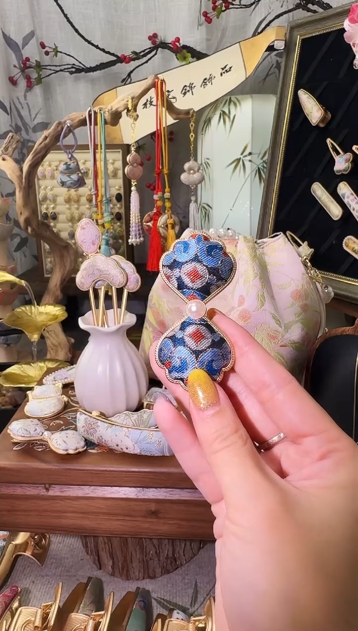大理石磁石仙草宝象花