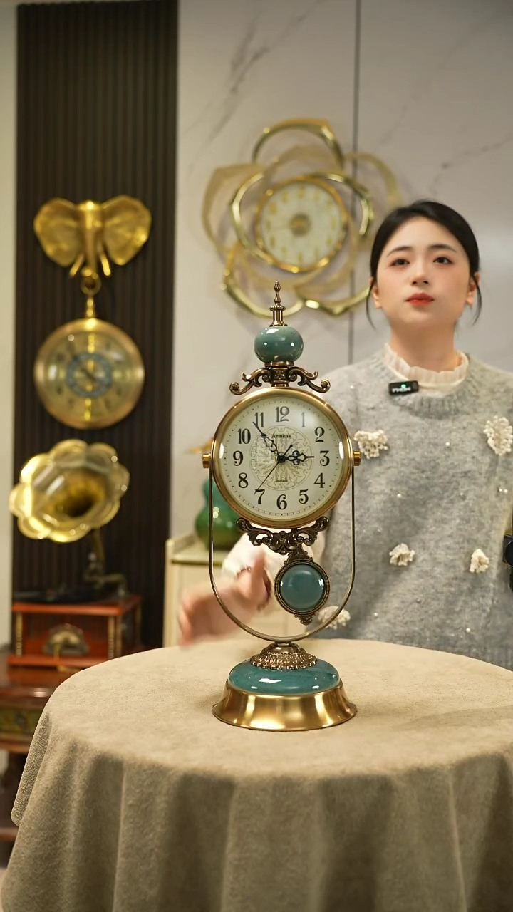 有机玻璃座钟666666