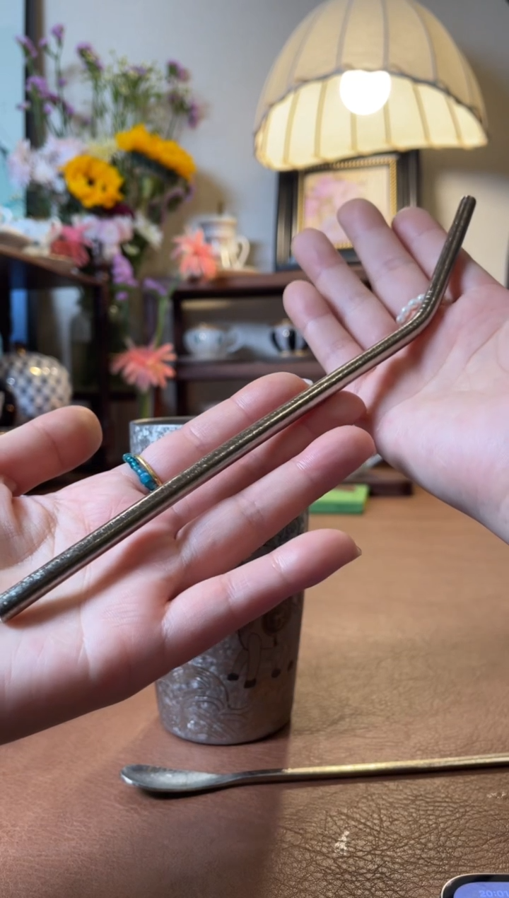 高端礼品折弯吸管结晶