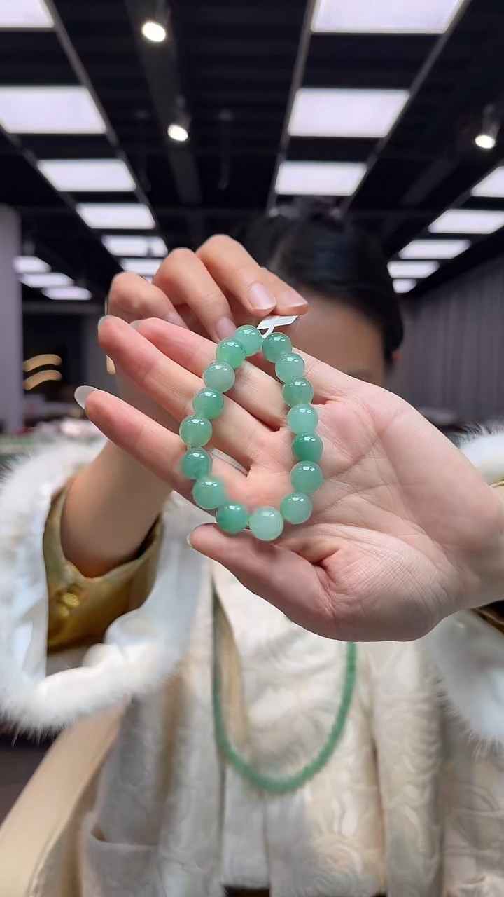 【闪购商品】石英质玉手链未镶嵌手串