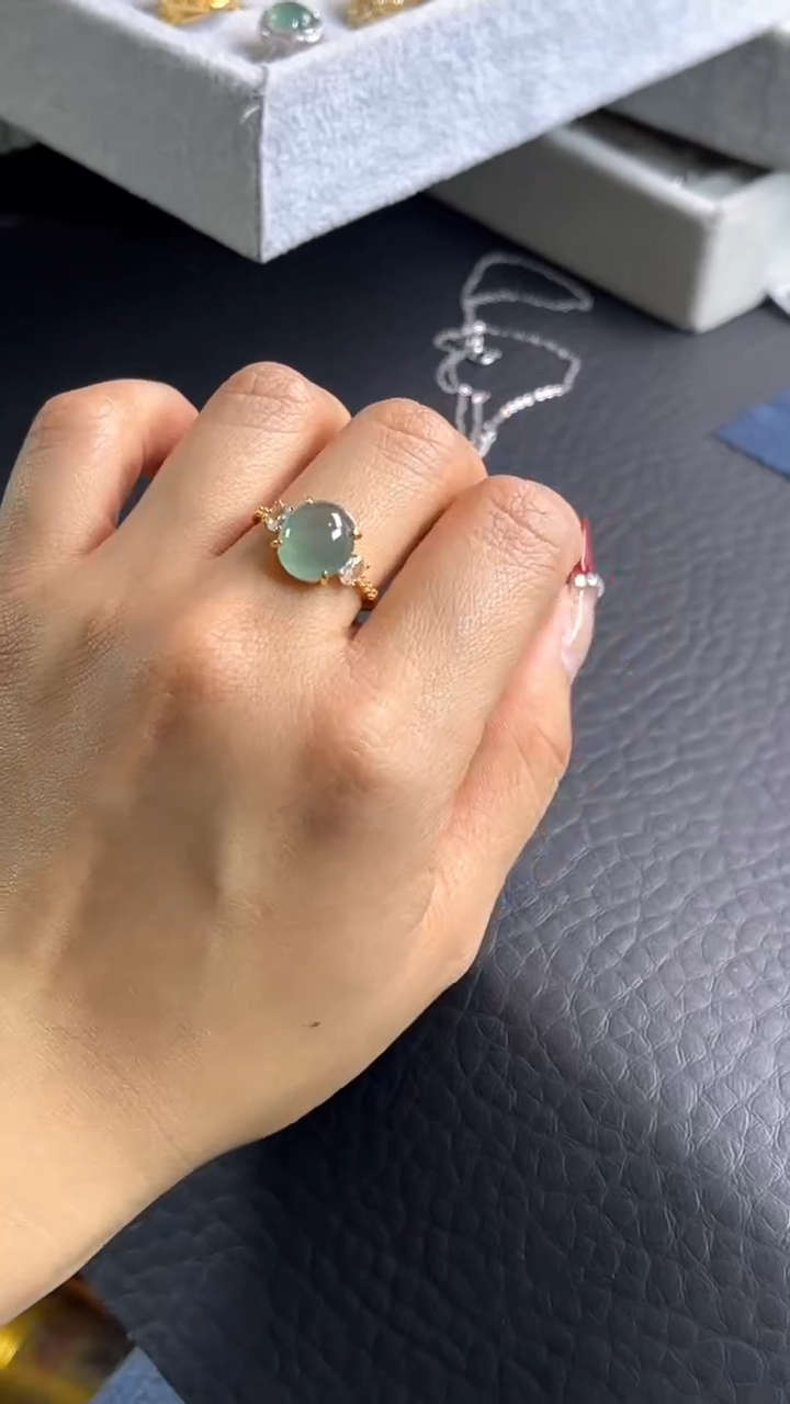 【闪购商品】翡翠戒指未镶嵌女款