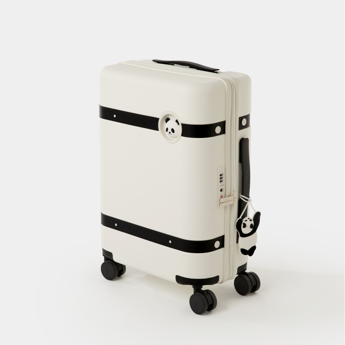 tbh/野兽派家居熊猫嘭嘭复古旅行箱行李箱简约长途旅游节日礼物