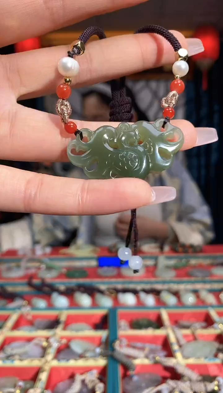 【闪购商品】和田玉颈饰未镶嵌凤凰