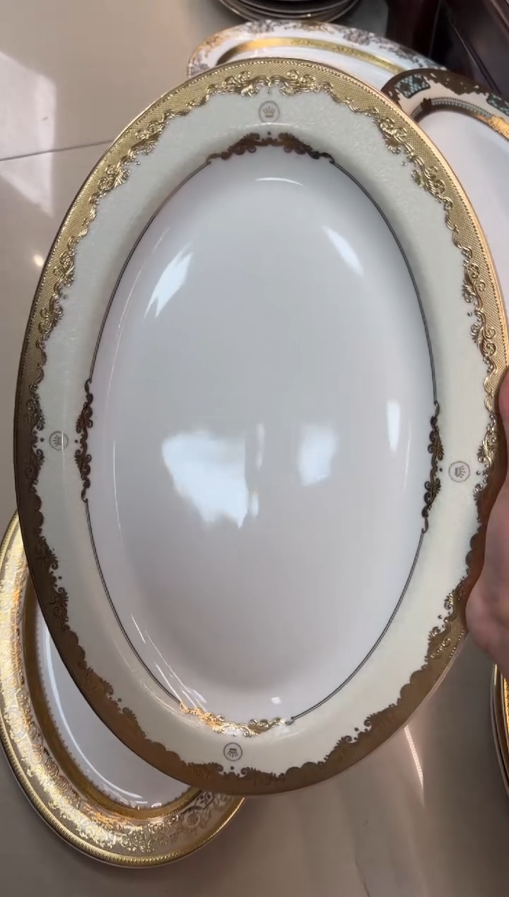 【闪购商品】瓷片14英寸鱼盘福利款 微瑕