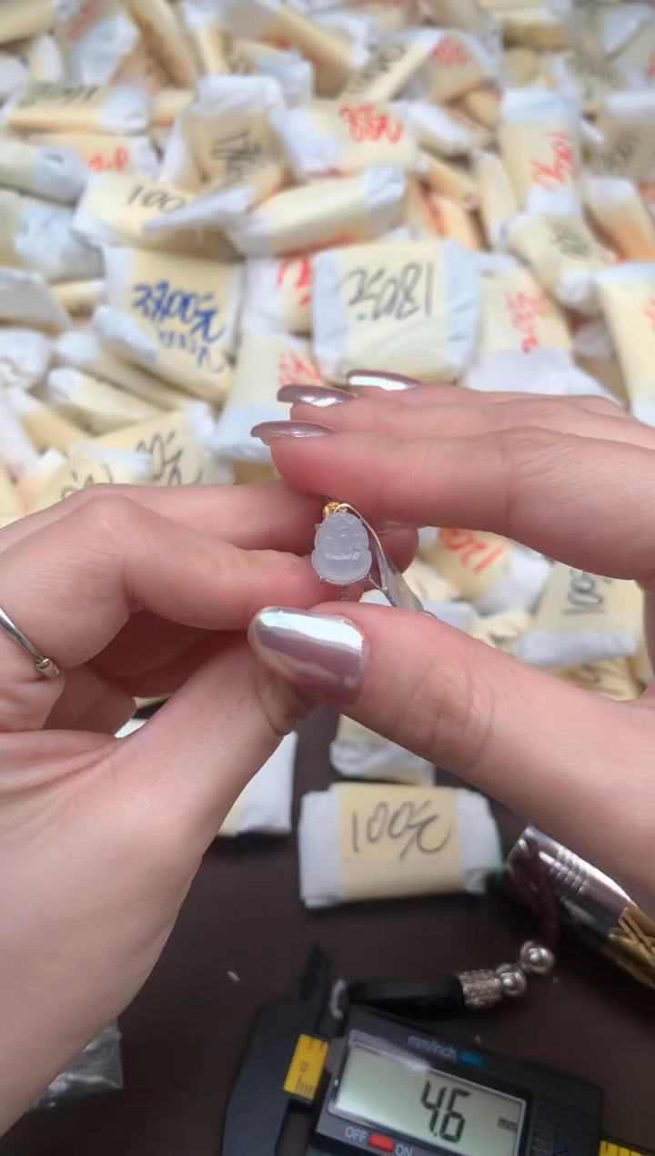 【闪购商品】翡翠戒指银S925镶嵌一