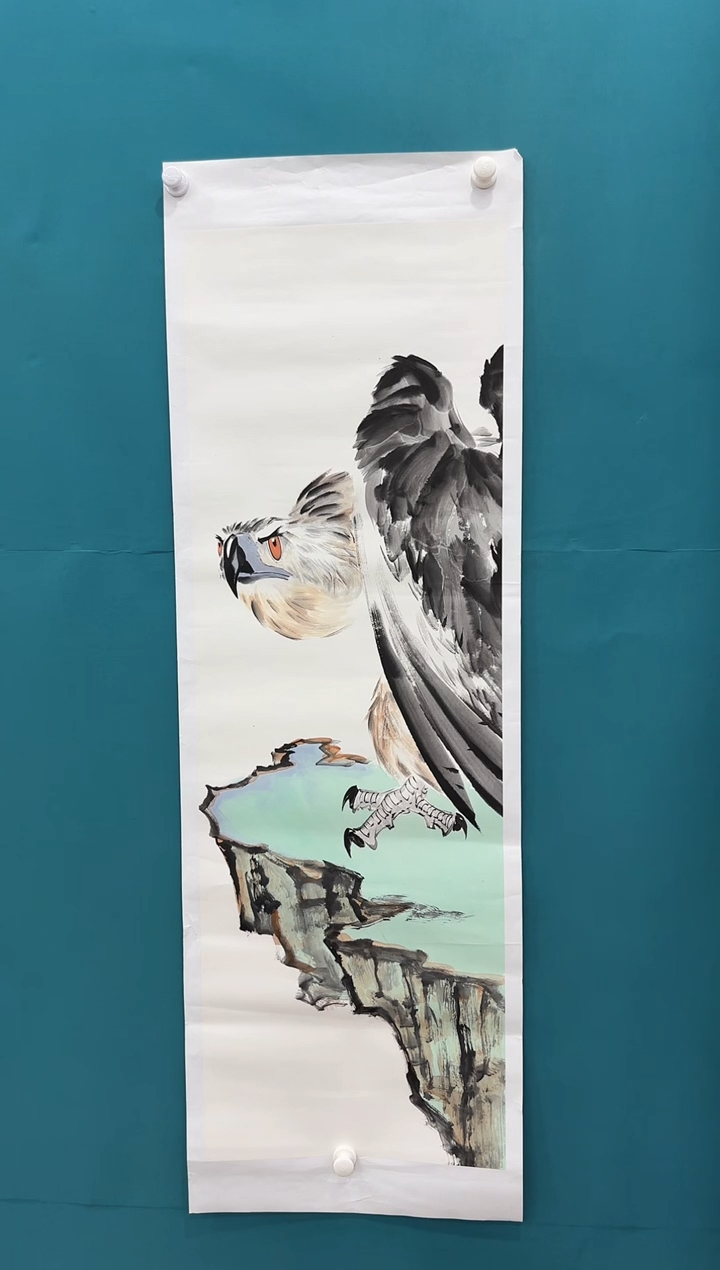【闪购商品】绘画xc张伦玉-条屏尺-国画