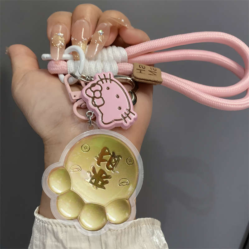 水贝爆款钥匙扣手机挂件含金工艺品手机链包包挂件车挂饰女友礼物