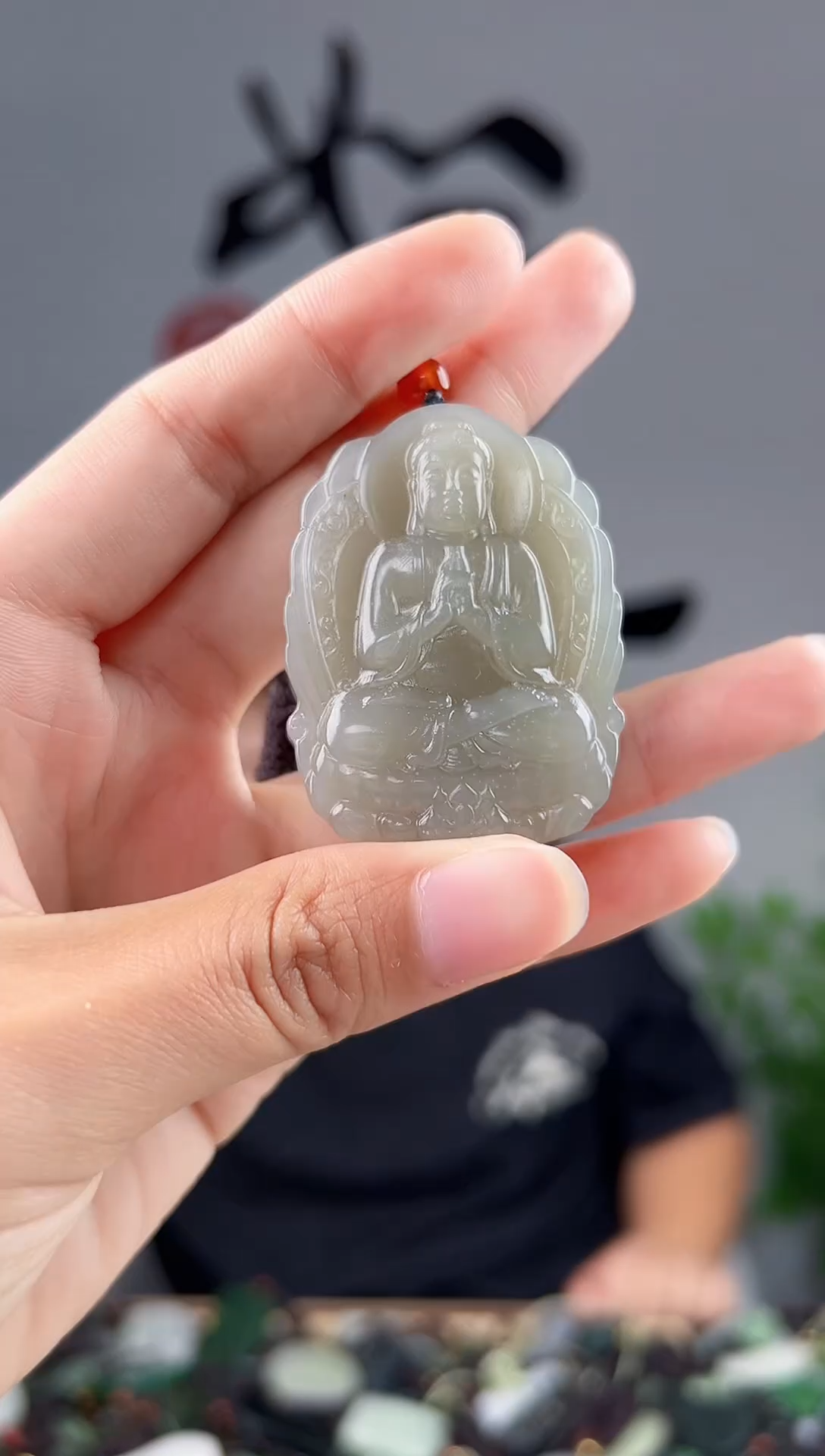 颈饰未镶嵌和田玉拍一发一，多样性发货