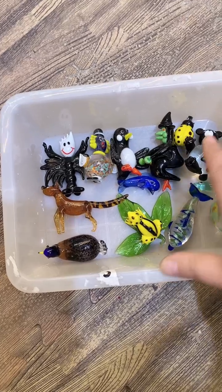 琉璃手工艺品瑕品套餐12件（瑕品不退换）