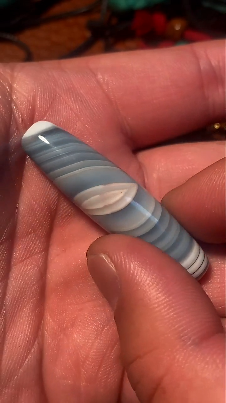 未镶嵌颈饰玛瑙/玉髓缠丝吊坠（多样性发货，发其一）