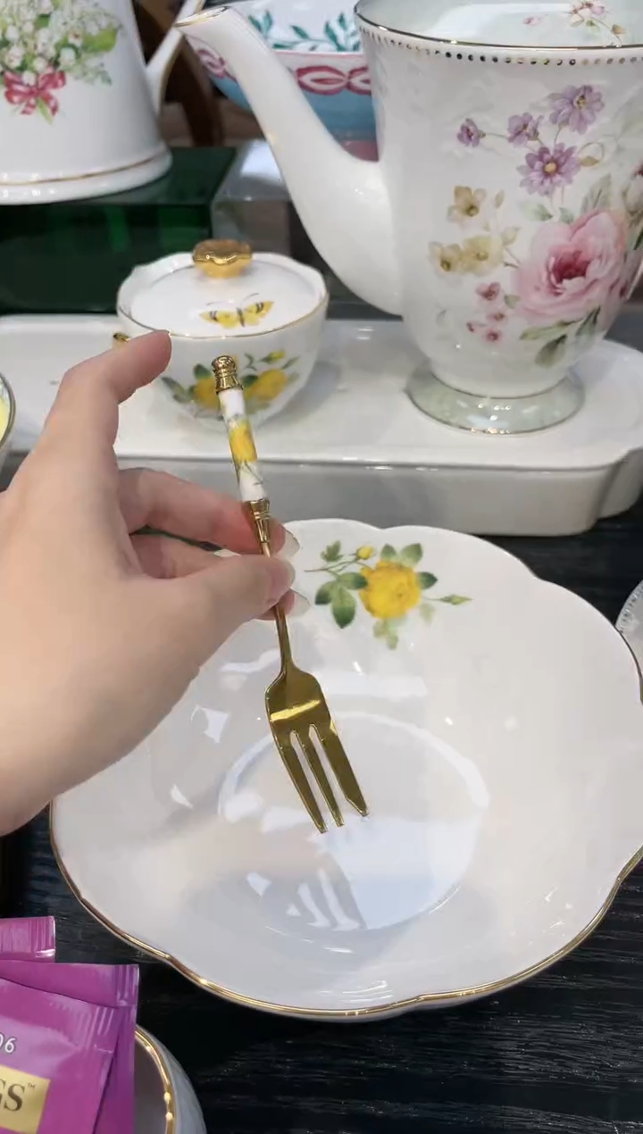 瓷片叉              