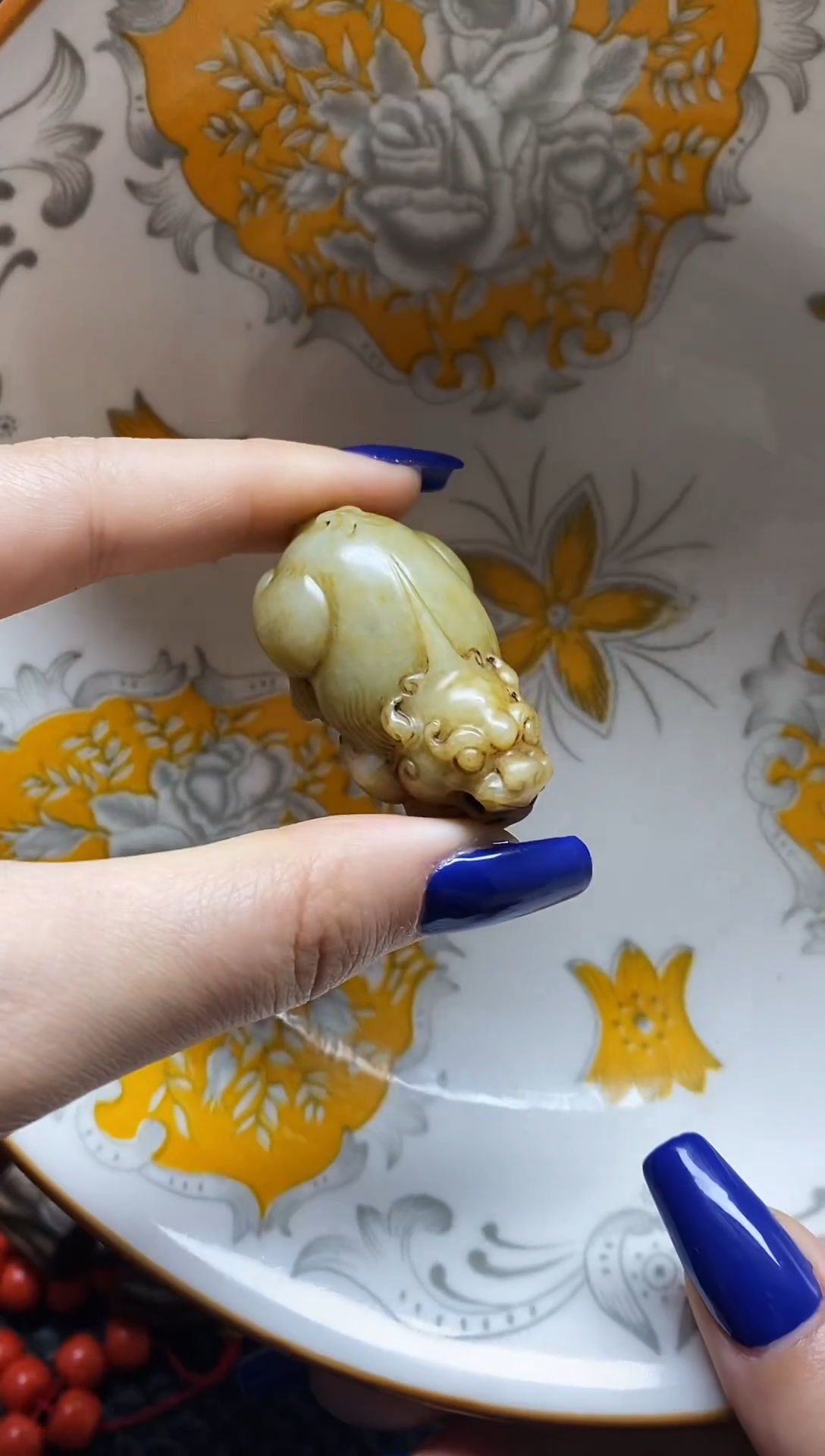 瓷片瓷片 瓷器 摆件 1个