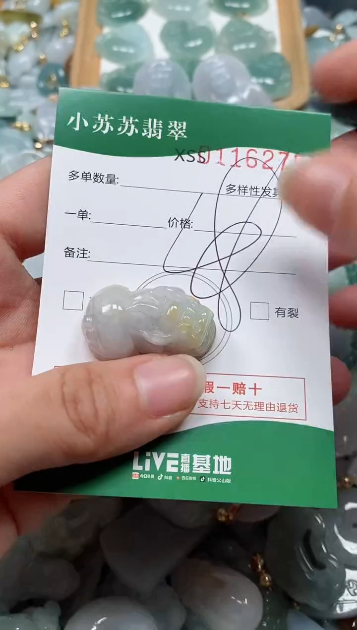 【闪购商品】翡翠颈饰未镶嵌闪购商品0116275