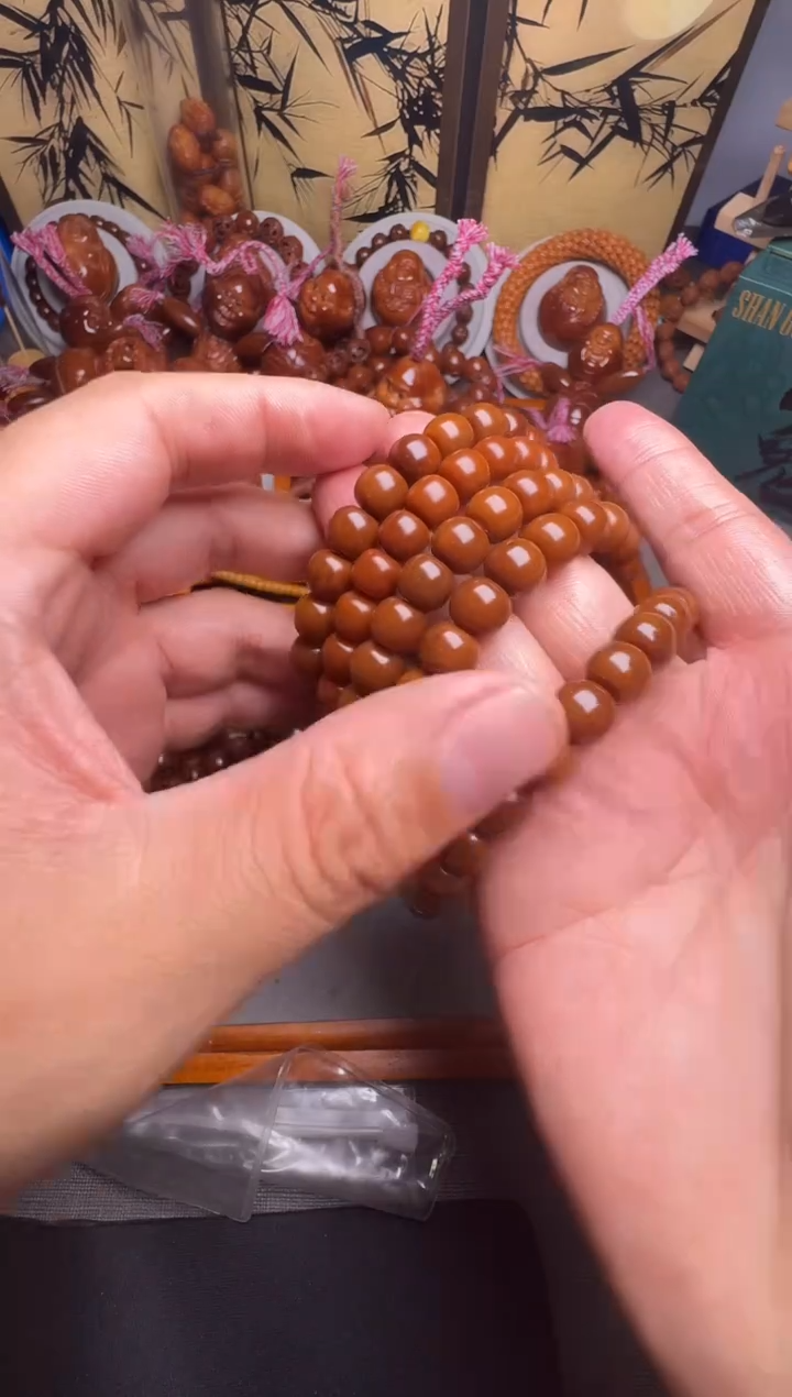 手串橄榄核猴头微瑕随机一个